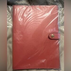 SOLD/ CROSSPOSTED Coach Notebook Taffy Pink NWT